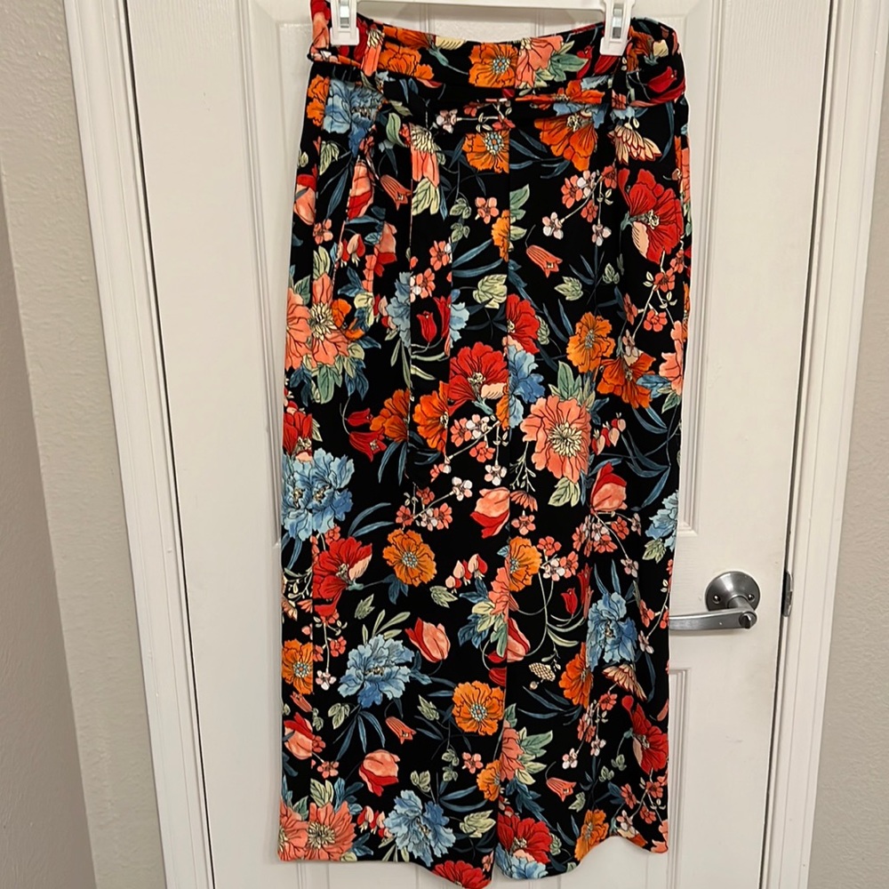 Floral Trousers- Zara size large